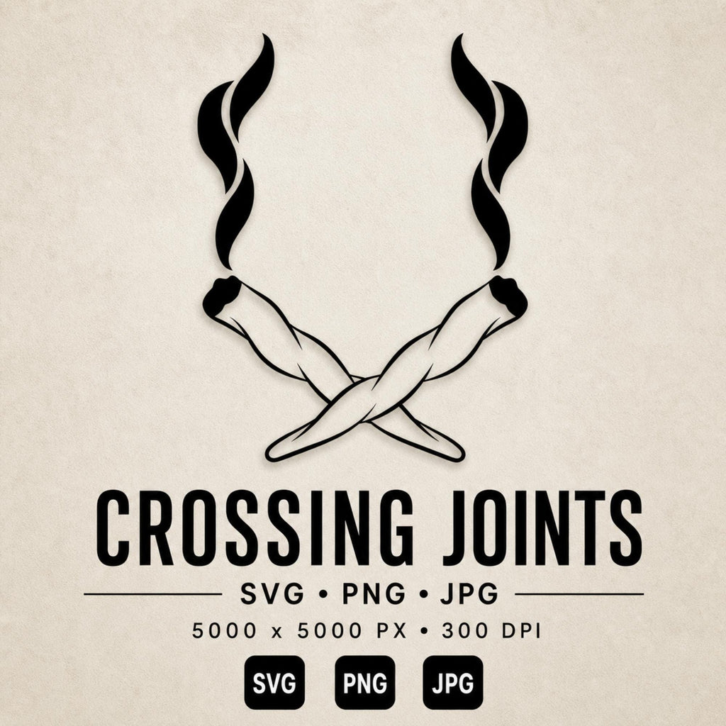 Cross Joints Svg, Marijuana Joint Svg, Png, Jpg Marijuana Svg, Instant download svg, Blunt Svg, Weed Svg, Cannabis Svg, Stoner Svg