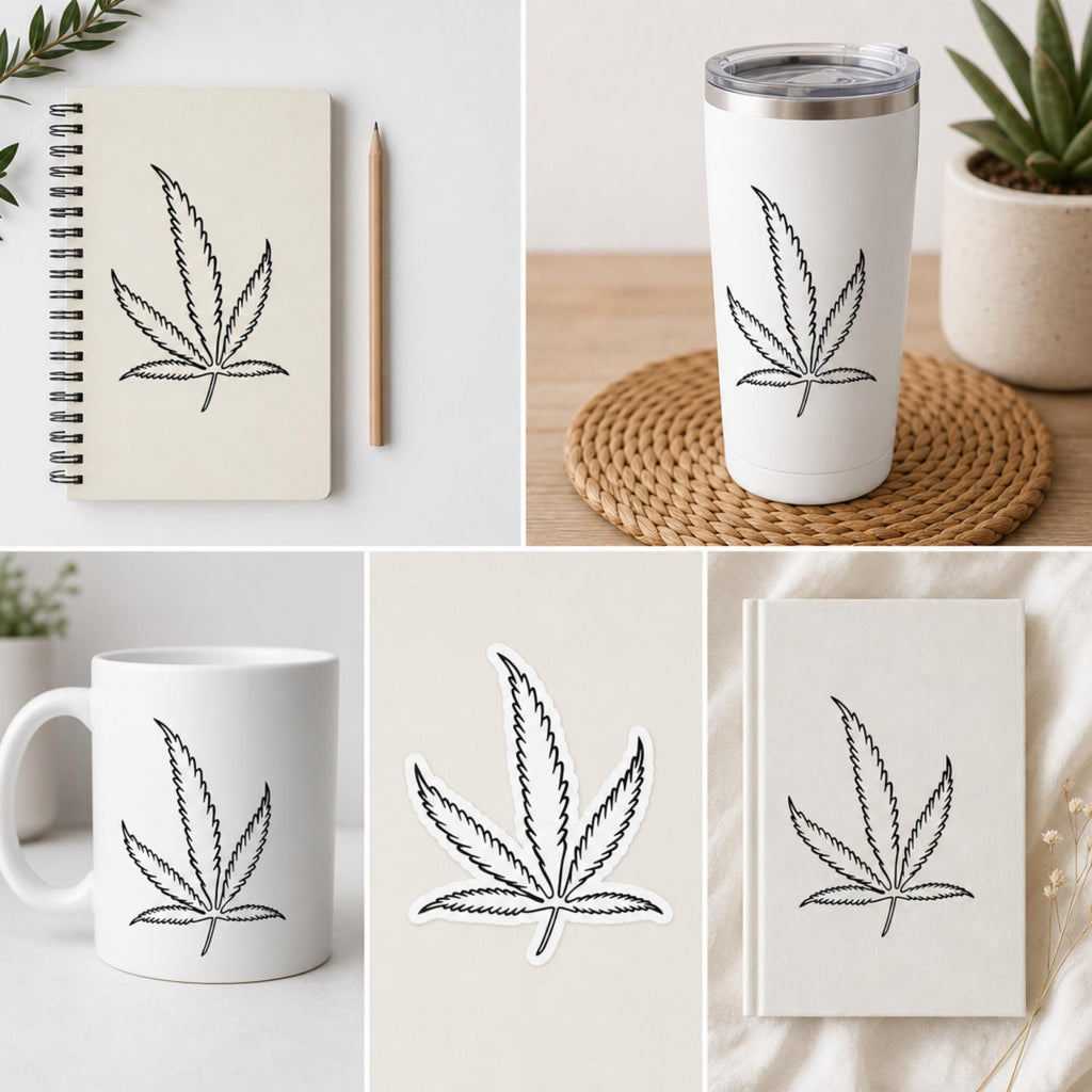 Marijuana Leaf SVG, Weed Leaf Svg, Cannabis Leaf Svg, Pot Leaf Svg, Stoner Svg, Marijuana Svg, Marijuana, Svg