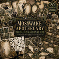 Printable Junk Journal Kit – Mosswake Apothecary Vintage Ephemera Bundle