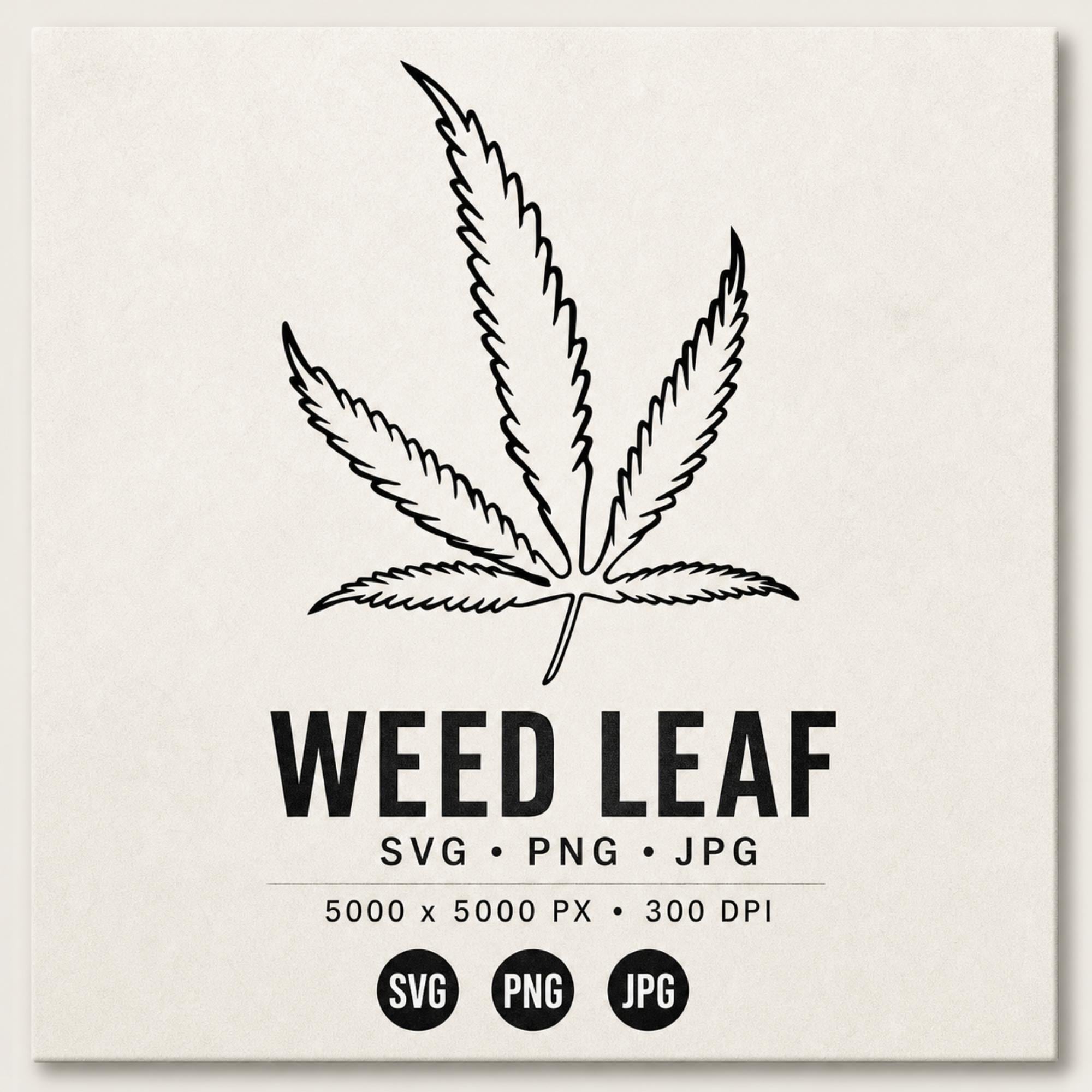 Marijuana Leaf SVG, Weed Leaf Svg, Cannabis Leaf Svg, Pot Leaf Svg, Stoner Svg, Marijuana Svg, Marijuana, Svg