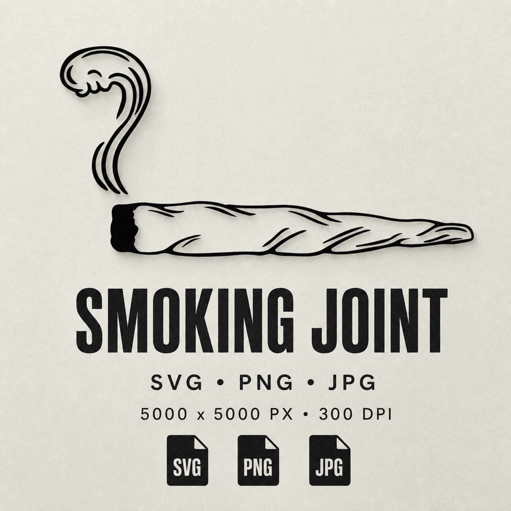 Marijuana Joint SVG, PNG, JPG,Instant Download Cut File, Marijuana Svg, Weed Svg, Cannabis Svg, Joint Svg, Blunt Svg, Weed Joint